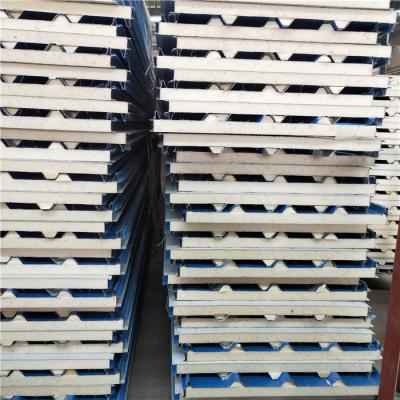 China ISO 50mm corrugated PU  sandwich roof panel for clean room in Malaysia for sale