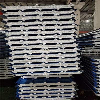 China prefab home roof 30mm eps silver paper sandwich panel building materials for sale