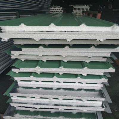 China green styrofoam block silver paper roof panel 840-30-0.426mm for construction for sale