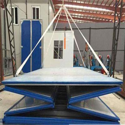 China waterproof assembled 20ft foldable container eps sandwich panel house for labour camp for sale