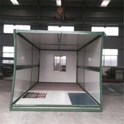 China 50mm waterproof eps sandwich panel container homes for worker camp for sale