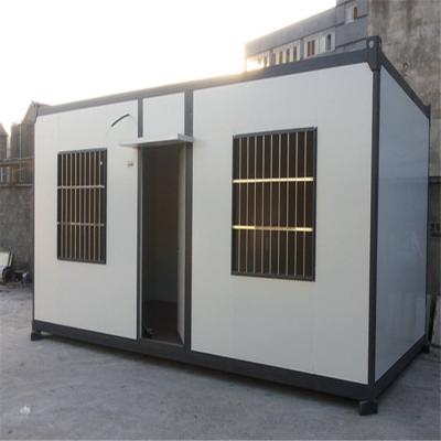 China lightweight steel structure prefab log home container house for office for sale