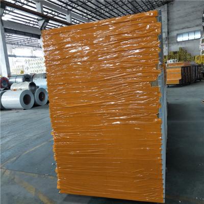 China strong energy saving 125mm rock wool sandwich panel with protective film for sale