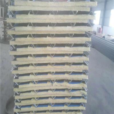 China 840mm glass wool sandwich roof panel with 30mm thickness for warehouse for sale