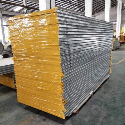 China sandwich panel 1150mm rock wool wall board for fast assemble prefa buildings for sale