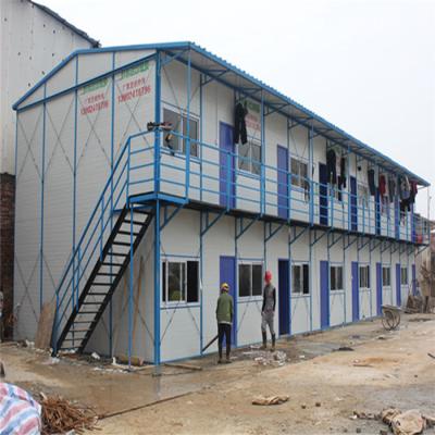 China light steel custom prefab homes resist 8 grade wind use for construction site for sale