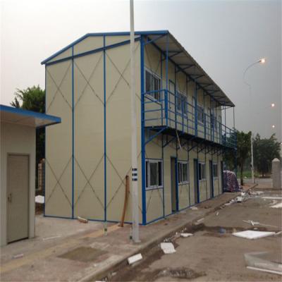 China light steel temporary prefab homes with door and windows for construction site for sale