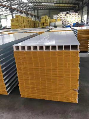 China 50mm strong hollow core mgo sandwich panel used for clean room for sale