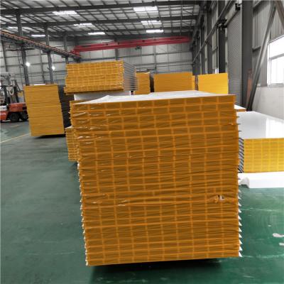 China 1150-50-426mm greywhite mgo sandwich panel with protective film for clean room for sale