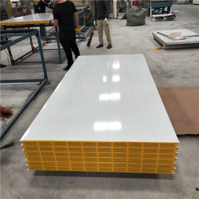 China 1150-50-426mm greywhite hollow core mgo sandwich panel for clean room for sale