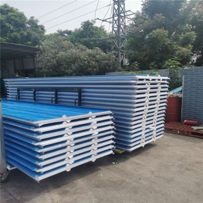 China 1050 type 30mm eps construction roof panels with protective film for roofing for sale