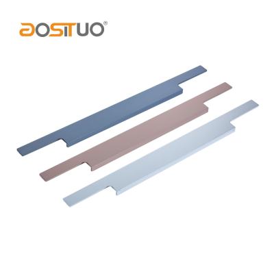 China ISO 9001 Aluminum Aluminum Cabinet Door Handle Sideboard Handle Furniture Hinge Poly Bag for sale