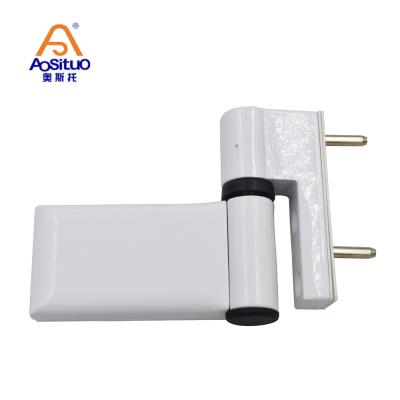 China Aluminum flag hinge type adjustable aluminum 3d window upvc hinges for pvc door for sale