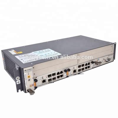 China FTTX Chinese 16PON C+ Card Power DC48V GE Uplink MA5608T OLT for sale