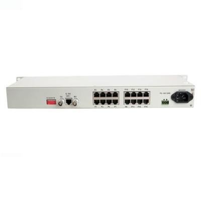 China Analog Telephone Over E1 16 Voice POTS/FXS/FXO Over E1 Multiplexer With Ethernet&RS232 Data for sale