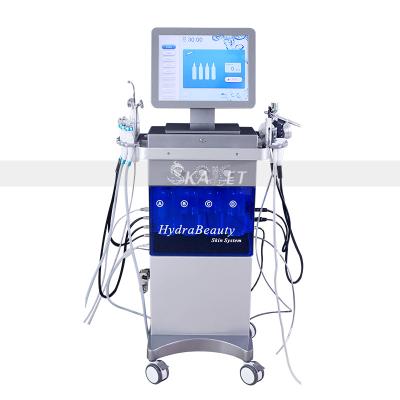 China Multifunctional Hydraulic Dermabrasion Diamond Jet Hydraulic Oxygen Face Lift Water Microdermabrasion Machine Skin Machine for sale