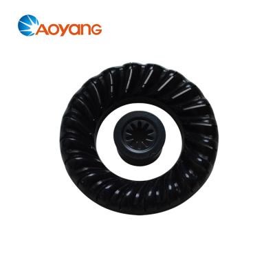 China Household Gas Stove Spare Parts Black Steel Burner Cap for sale