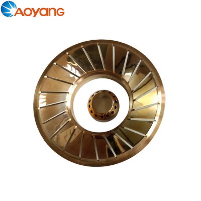 China Household Aoyang Cooking Appliance Brass Burner Cap For Gas Stove for sale