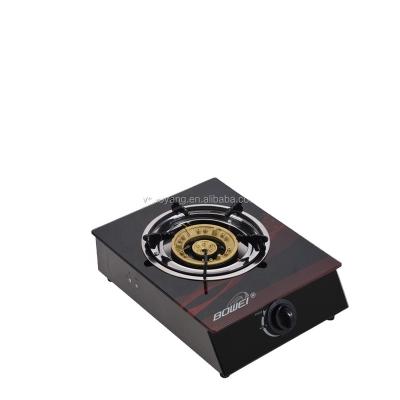 China Household Standard One Burner Gas Stoven Portable Gas CookerTempered Glass Top Gas Stove BW-BL1018 for sale