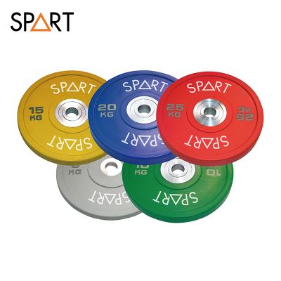 China Customized Wholesale High Quality Logo Weight Lifting Pounds Color Sling Bumper Plate for sale