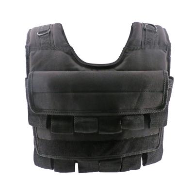 China High Quality Custom Black High Quality Adjustable Carrier Shaping 20kg Weighted Vest for sale