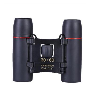 China Compact 30x60 Mini Portable Binoculars Telescopes Day And Night Vision 30x60 Glass Rubber + Optics Foldable Binoculars For Kids for sale