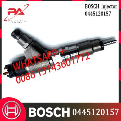 China Inyector de combustible común del carril del carril de combustible del inyector 0445120157 de las piezas comunes originales del motor diesel 504255185 0445120157 en venta