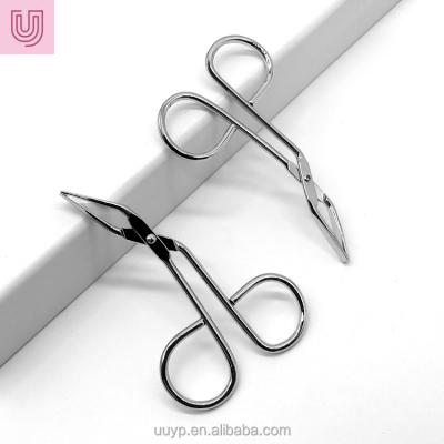 China Advanced Silver Stainless Eyelash Curler Set Private Label Advanced Silver Stainless Eyelash Curler Set Eyebrow Scissors and Tweezers for sale