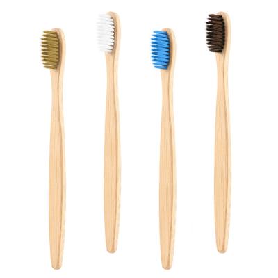 China Disposable made in china biodegradable wholesale bamboo toothbrush bamboo toothbrush for sale