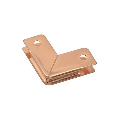 China Fast Brace Corner Case Sling Flange Corner Brace (Pair) FAYSHING Rose Gold Metal Quick Case (Pair) FS4047 for sale