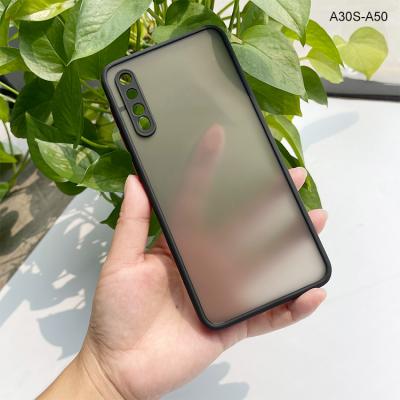 China Anti-drop Matte Case Shockproof Translucent Compatible With Samsung Galaxy A50 Anti-scratch Anti-fingerprint Phone Case For Samsung A30s for sale