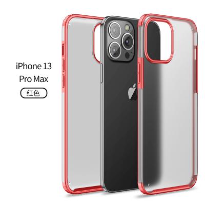 China Wholesale Price Anti-fall Phone Cover For iPhone 13 Pro Case For iPhone 13 Pro Colorful Translucent Matte Frosted Case For Max for sale