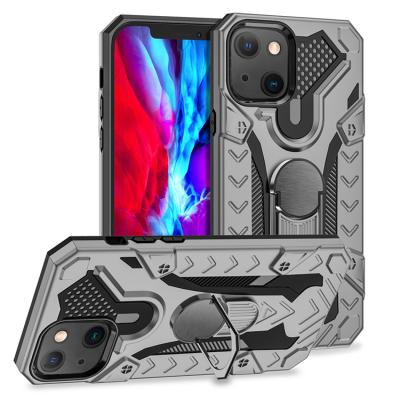 China Best Price Anti-fall Ring Bracket Holder Phone Case 360 ​​Rotation Shockproof Soft Hard PC Hybrid Phone Case For iPhone 12 13 Pro Max for sale