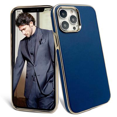 China New Hot Selling Anti-drop Case For iPhone 13 12 11 Series Luxury Leather Back Cover Fashion Phone Cases With Classic Designs for sale