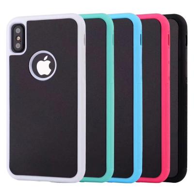 China Anti-fall Anti Gravity Magic Nano Phone Case Can Stick To Cell Phone Glass Case For iPhone 13 12 11 Pro X Xs Max SE Max SE2 for sale