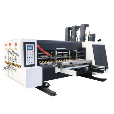 China Automatic Factory Two Colors Carton Box Printing Machine And Die Cutting Machine for sale