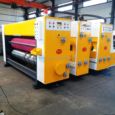 China Factory Speical Carton Box Flexo Printing Slotting Economic Die Cutting Machine for sale