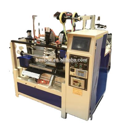 China Making Pre Taped Masking Film / Automatic Pre Taped Masker Machine High Speed ​​Film Paper for sale