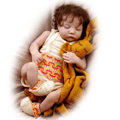 China Changeable Lifelike Realistic Reborn Sleeping Baby Doll Clothing 17inch Reborn Babies Dolls for sale