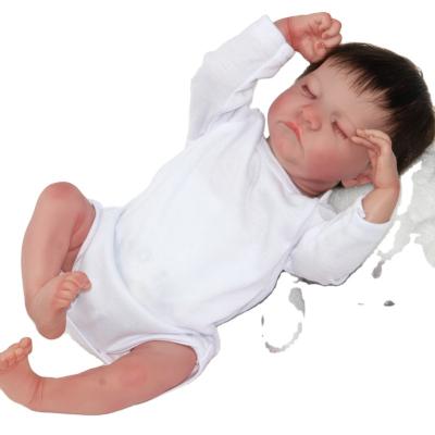 China Real Lifelike 17inch Changeable Look Realistic Vinyl Look Reborn Baby Dolls On Sale for sale