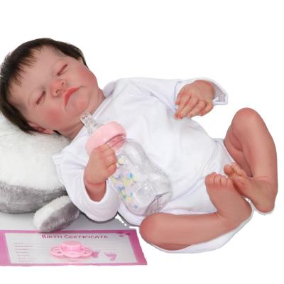 China Lifelike Vinyl 17inch Soft Silicon Body Changeable Clothing American Baby - Realistic Reborn Doll Girl for sale