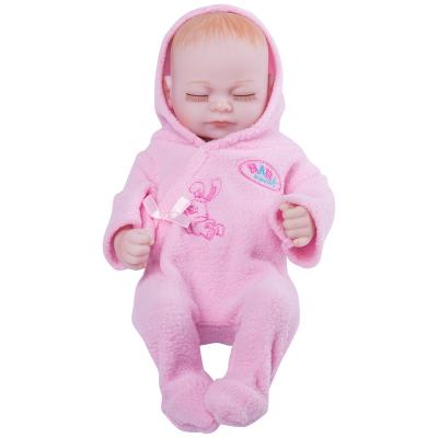 China Changeable Clothing 10 Inch Realistic Reborn Baby Dolls Silicone Newborn Christmas Doll Gifts For Kids for sale