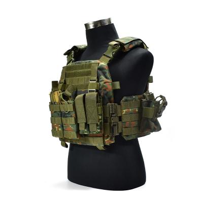 China Army Multifunctional Vest Camouflage MOLLE Body Armor Battlefield Training Plate Carrier Protective Tactical Ergonomic Vest for sale