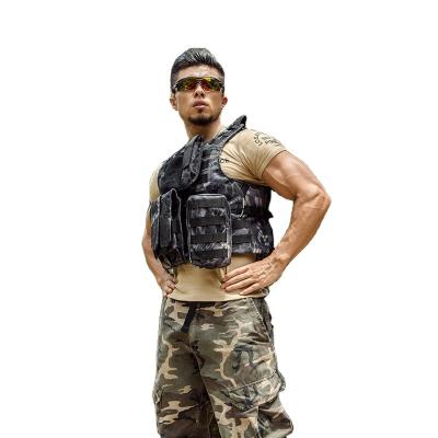 China Army Military Soft Tactical Military Safety Molle Male Camouflage Bucksgear Protective Gear Life Vest for sale