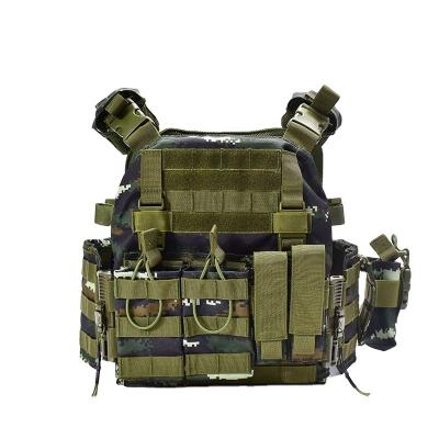 China Manufacturer 900D Oxford wolfcommander quick release tactical plate carrier bulletproof vest combat vest police military duty for sale