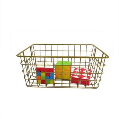 China Storage Goods OEM Customized Wire Metal Storage Racks Wire Baskets Fruit Basket for sale