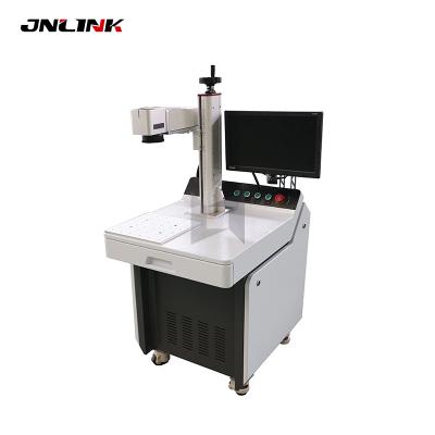 China Laser marking 20w 30w 50w desktop fiber laser marking machine for metal and non-metal for sale