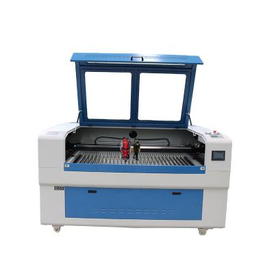 China Competitive price laser cutting machine / two laser cutting head and two laser tube / laser cutting machine metal for sale