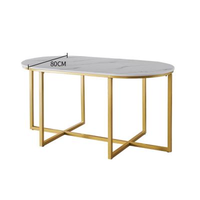 China (Other) Modern Minimalist Marble Creative Folding Dining Table Adjustable Small Apartment Table Dining Table And Chair Combination Household for sale