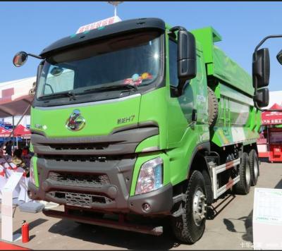 China Dongfeng Chenglong LNG Tipper Dump Truck 45 Ton LZ3251H7DLT for sale